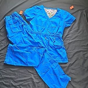 Kathy Peterson size small scrub set